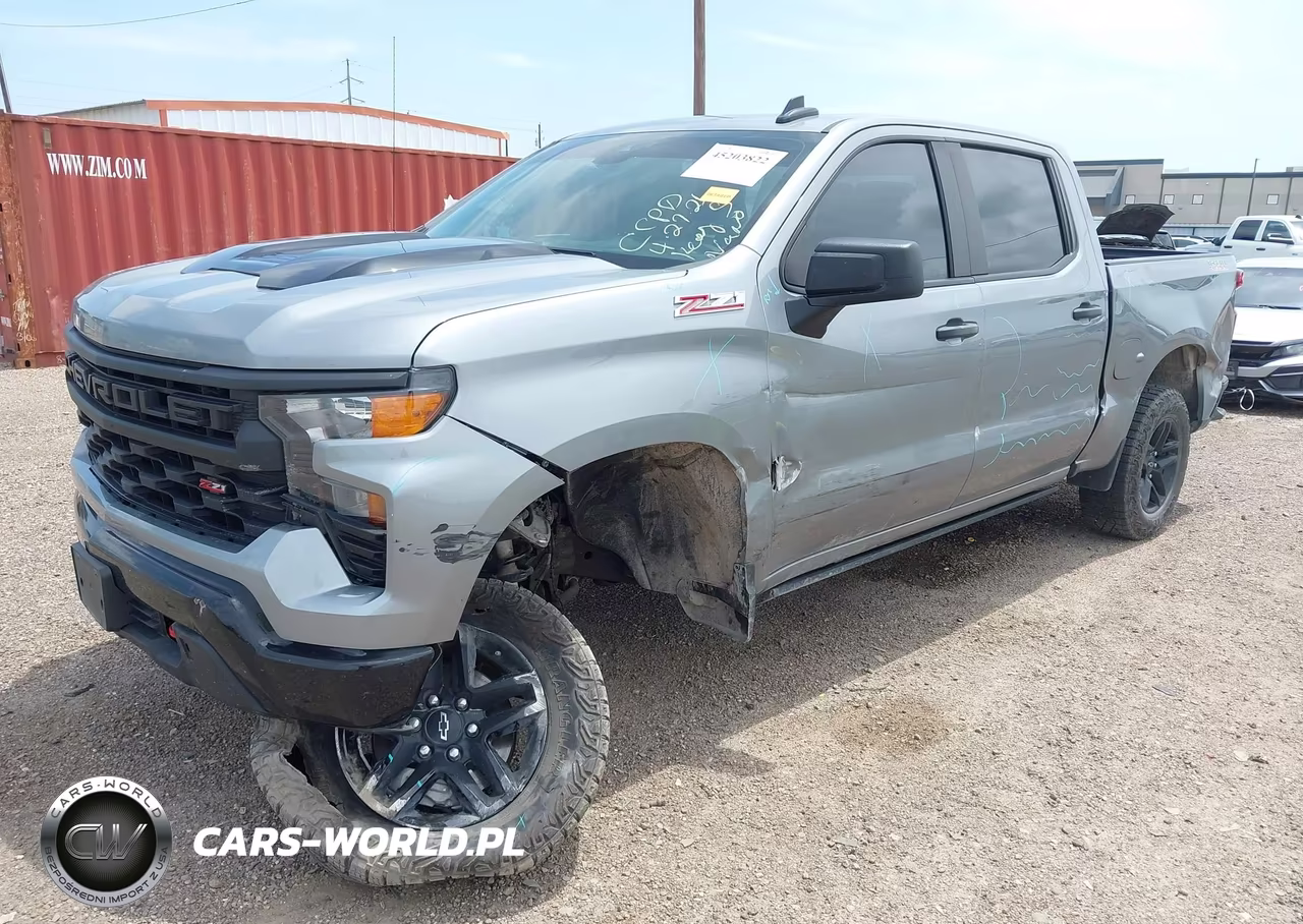 2024 Chevrolet Silverado 1500 4Wd Short Bed Custom Trail Boss VIN:3GCUDCED8RG376893 - 2
