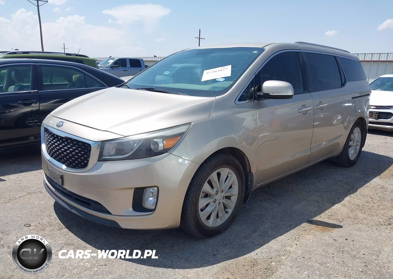 2016 Kia Sedona Ex VIN:KNDMC5C17G6185035 - 2