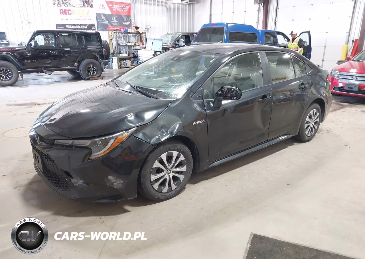 2021 Toyota Corolla Hybrid Le VIN:JTDEAMDE5MJ013195 - 2