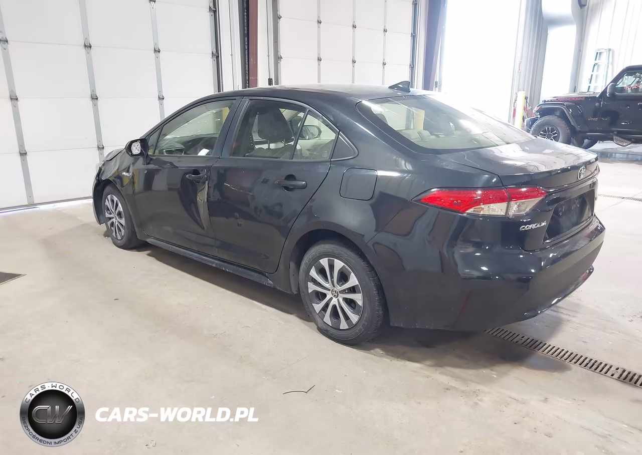 2021 Toyota Corolla Hybrid Le VIN:JTDEAMDE5MJ013195 - 3