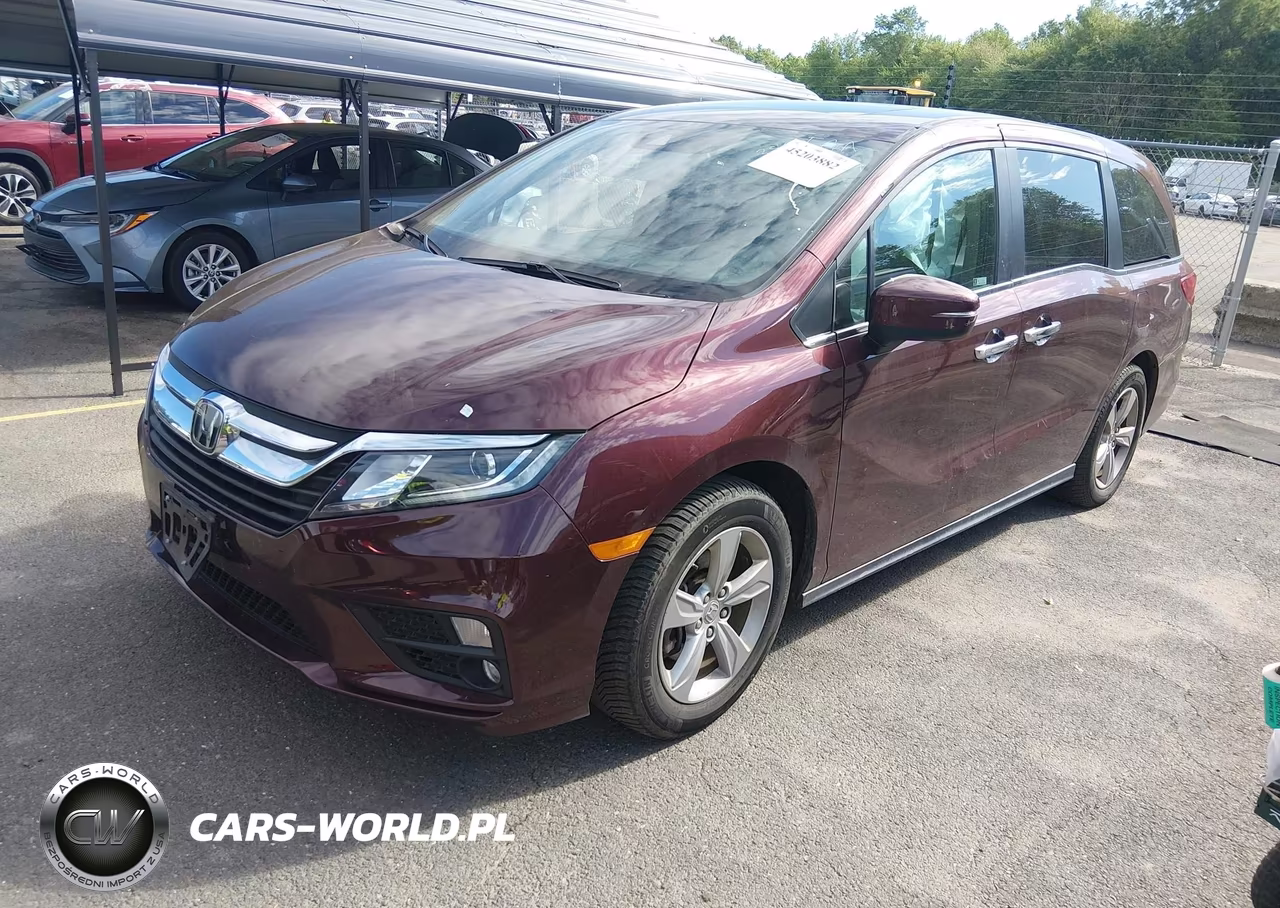 2018 Honda Odyssey Ex-L VIN:5FNRL6H79JB090576 - 2