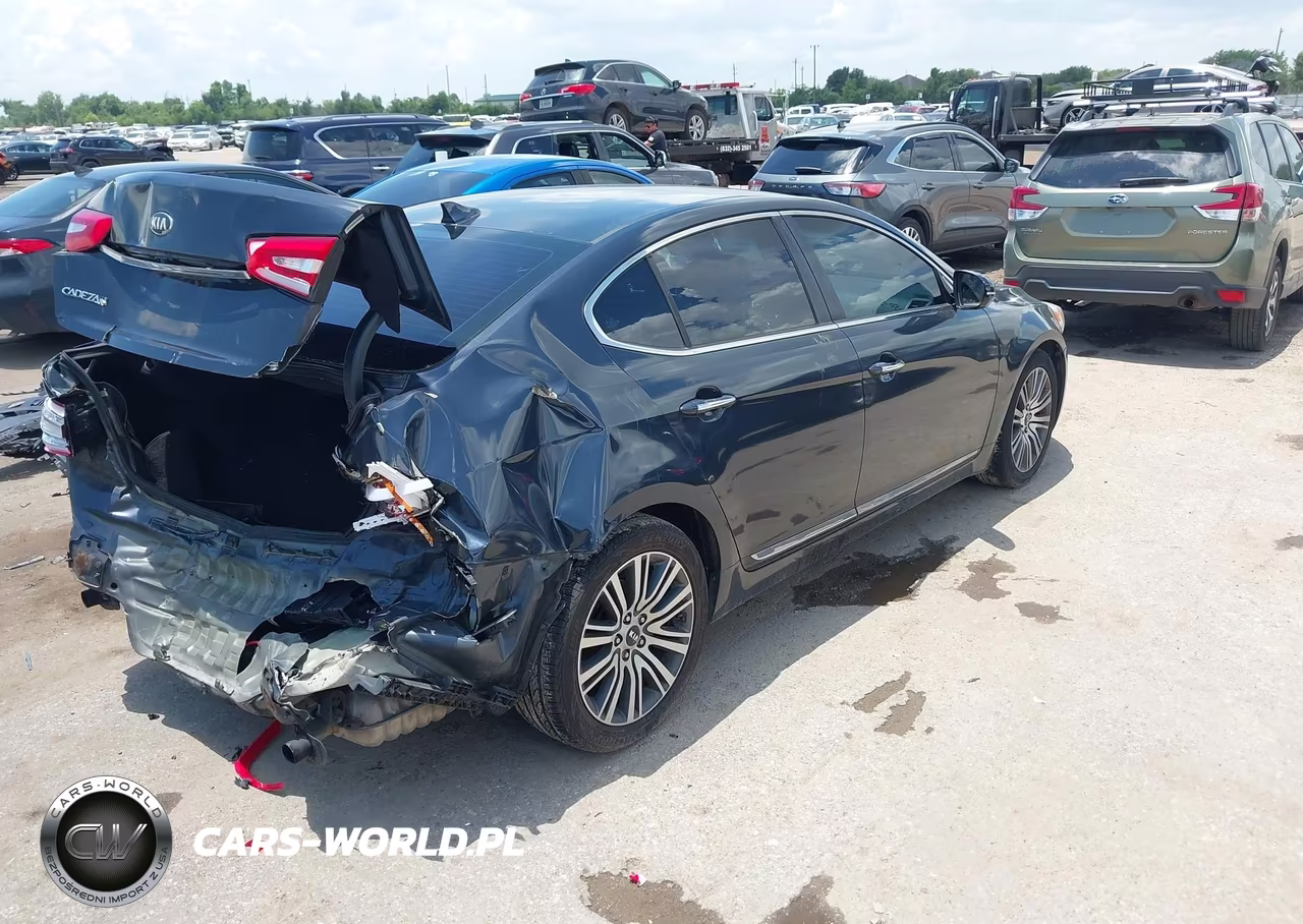 2014 Kia Cadenza Premium VIN:KNALN4D71E5165687 - 4