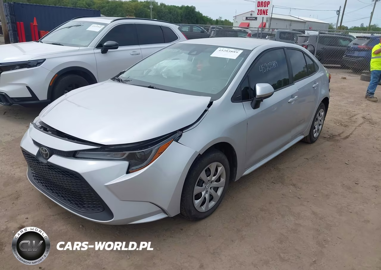 2022 Toyota Corolla Le VIN:5YFEPMAE1NP302199 - 2