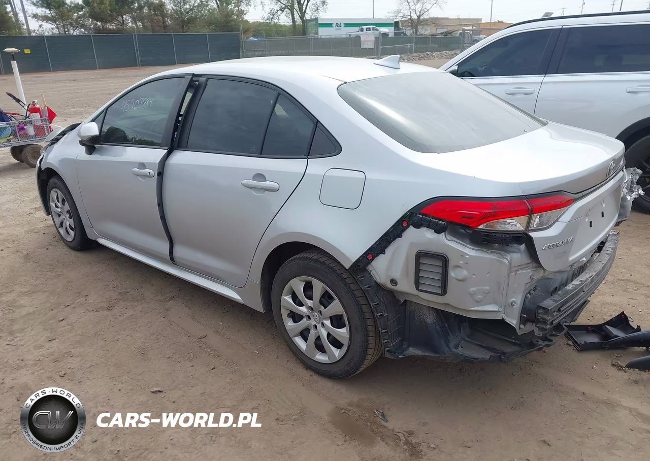 2022 Toyota Corolla Le VIN:5YFEPMAE1NP302199 - 3