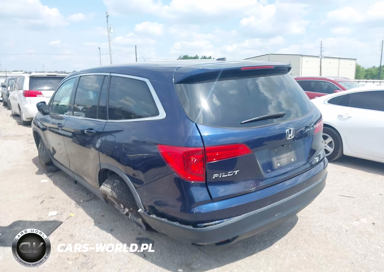 2018 Honda Pilot Ex VIN:5FNYF5H36JB005431 - 3