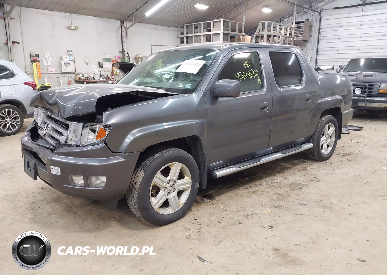 2014 Honda Ridgeline Rtl VIN:5FPYK1F54EB002727 - 2