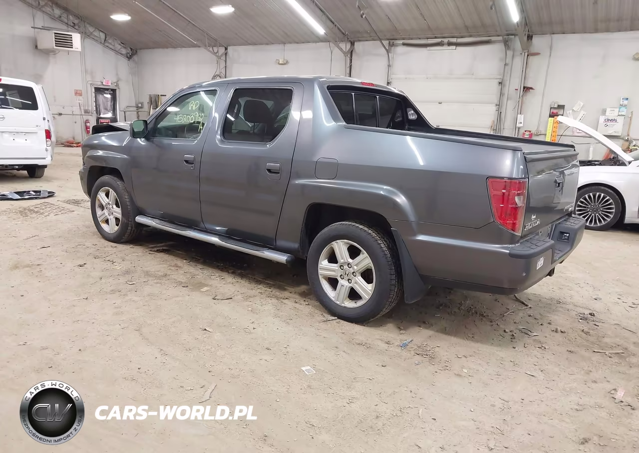 2014 Honda Ridgeline Rtl VIN:5FPYK1F54EB002727 - 3