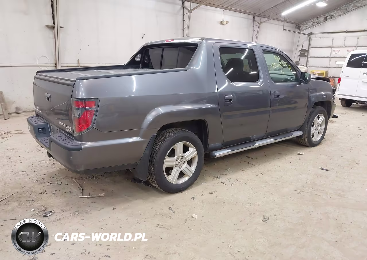 2014 Honda Ridgeline Rtl VIN:5FPYK1F54EB002727 - 4