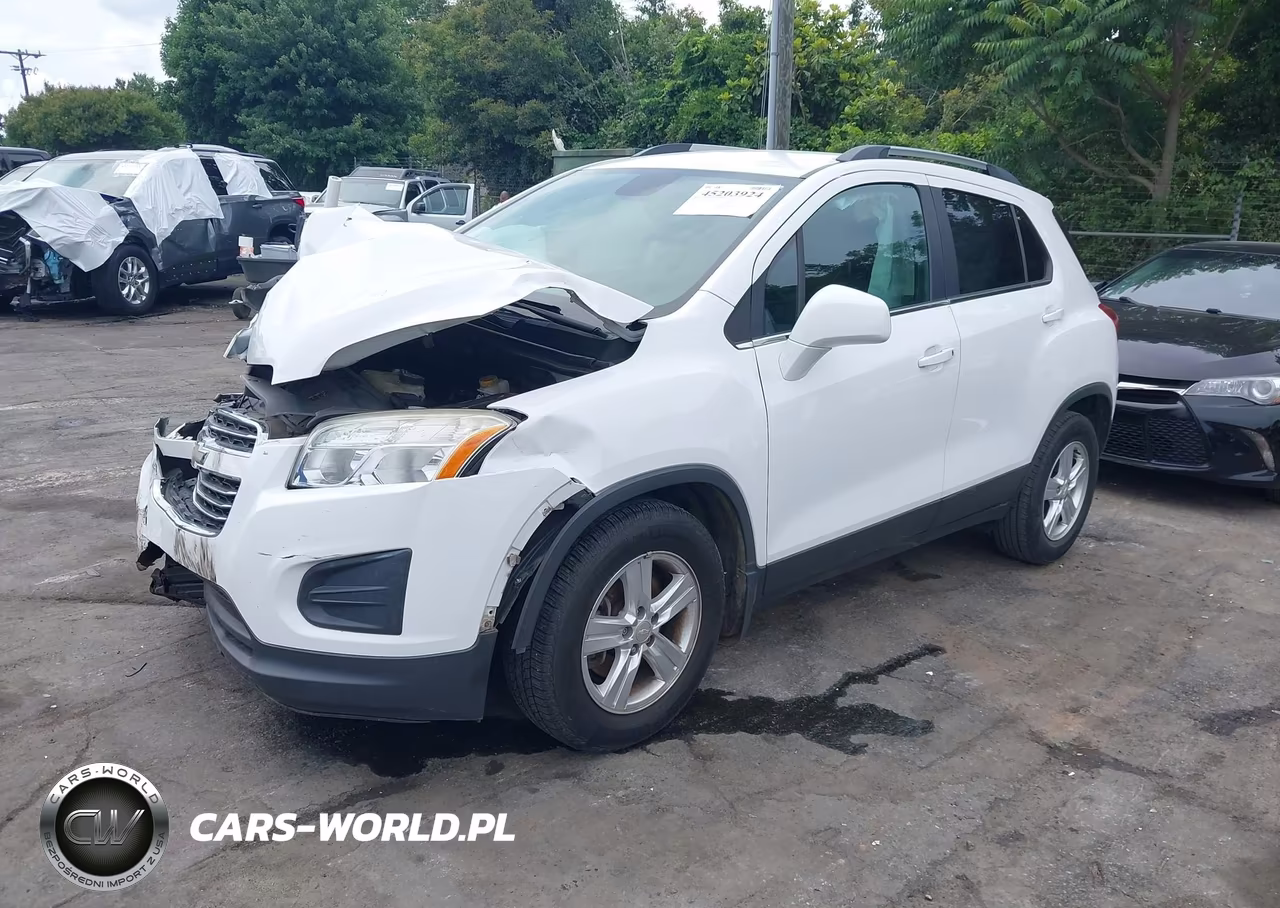 2015 Chevrolet Trax Lt VIN:3GNCJLSBXFL170864 - 2