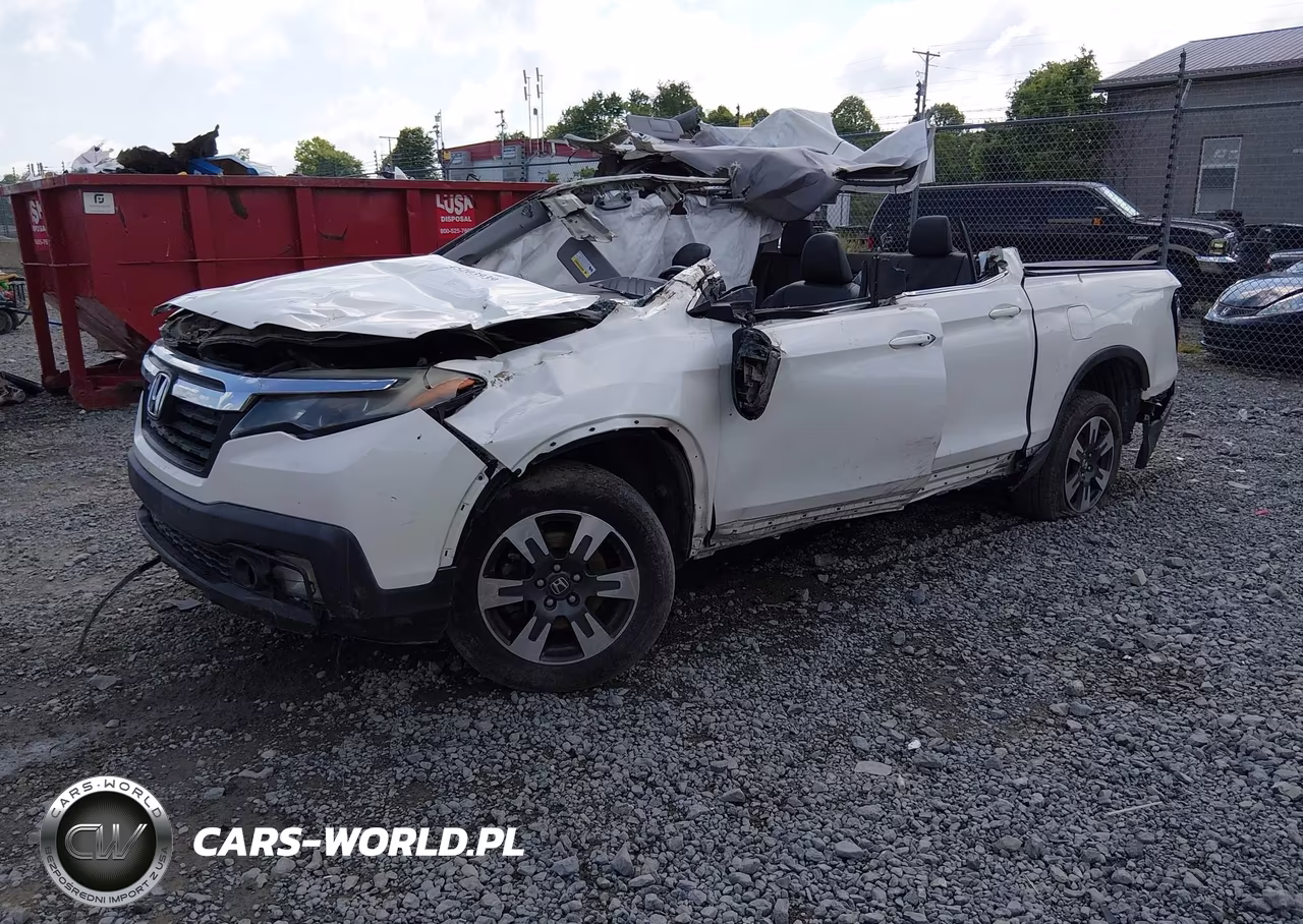 2017 Honda Ridgeline Rtl-T VIN:5FPYK3F61HB025682 - 2