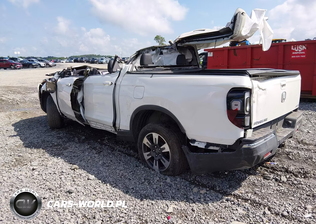 2017 Honda Ridgeline Rtl-T VIN:5FPYK3F61HB025682 - 3