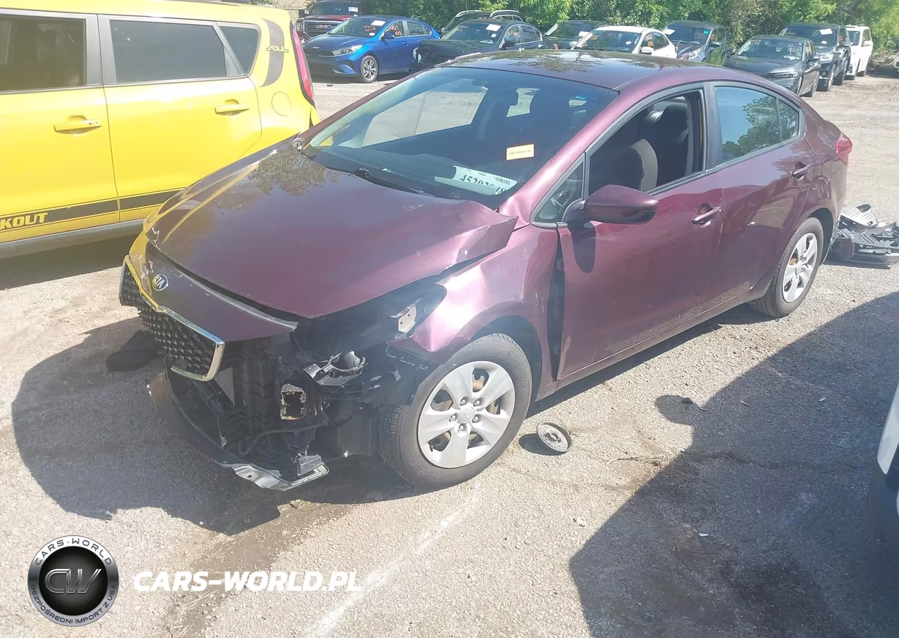 2017 Kia Forte Lx VIN:3KPFK4A71HE015424 - 2