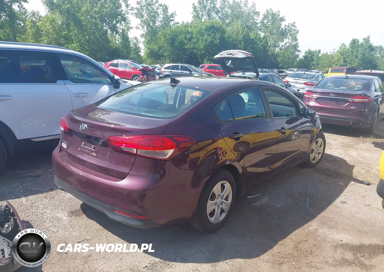 2017 Kia Forte Lx VIN:3KPFK4A71HE015424 - 4