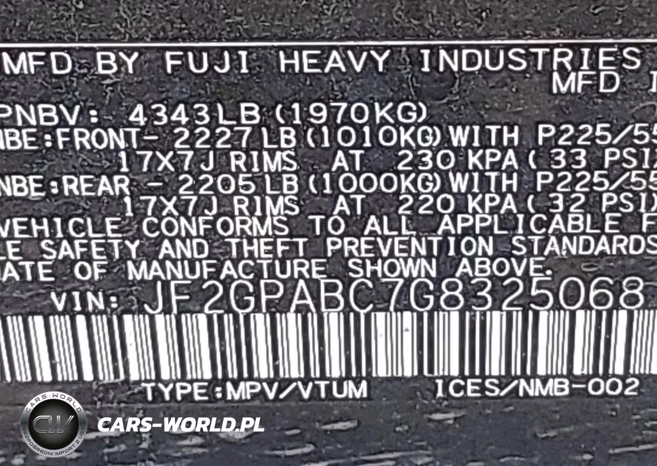 2016 Subaru Crosstrek 2.0I Premium VIN:JF2GPABC7G8325068 - 9