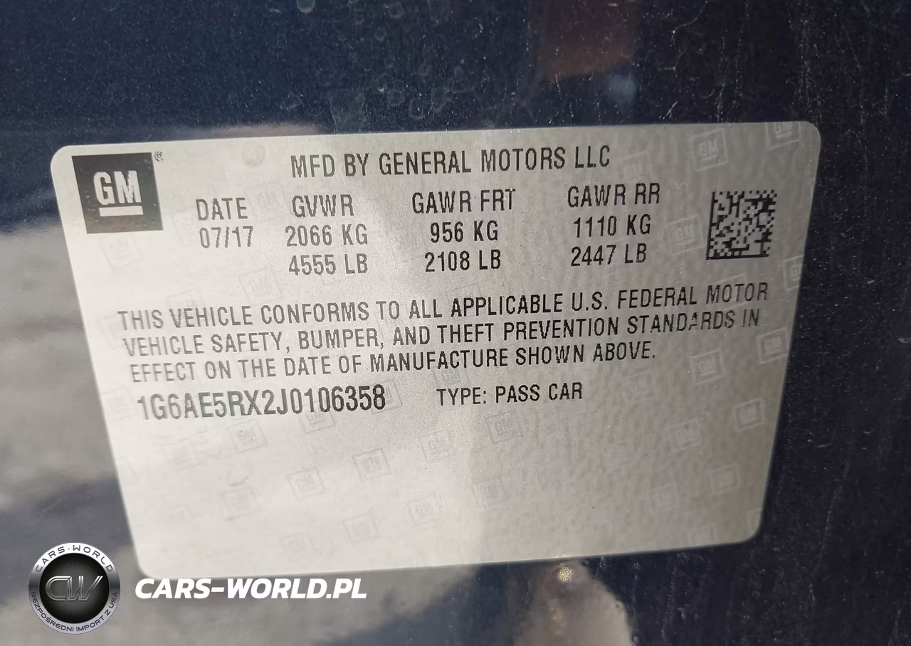 2018 Cadillac Ats Standard VIN:1G6AE5RX2J0106358 - 9