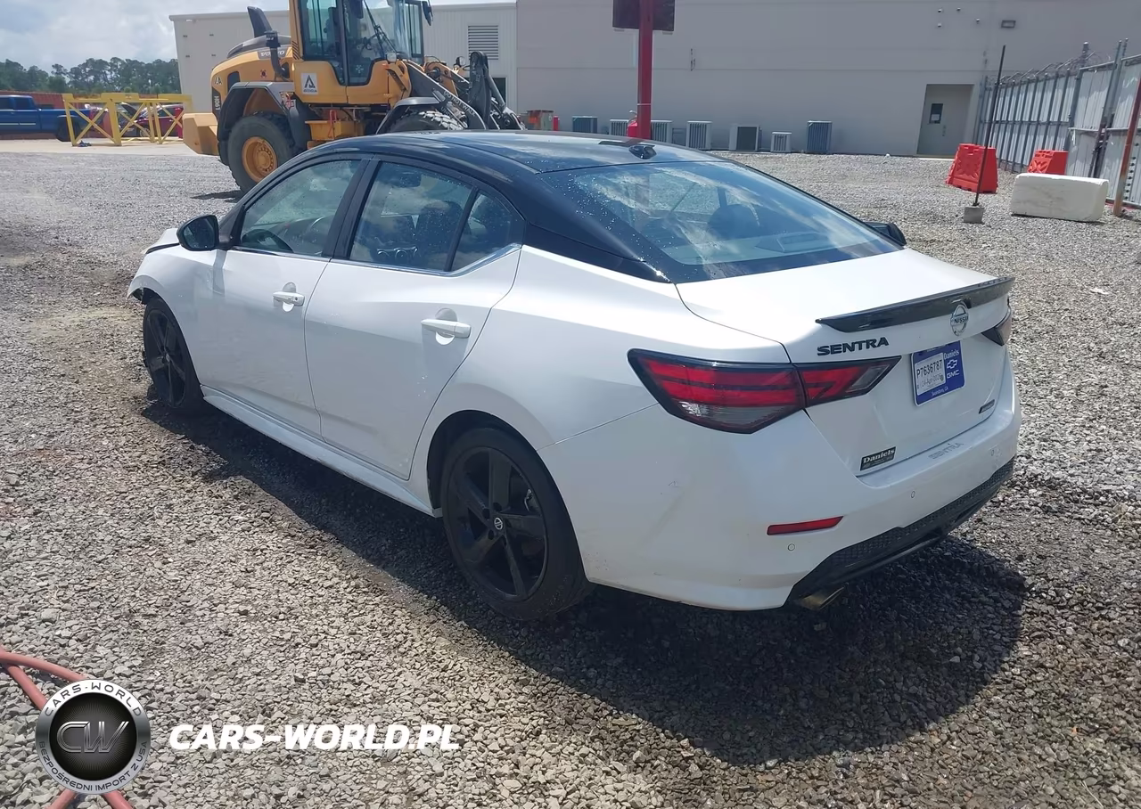 2022 Nissan Sentra Sr Xtronic Cvt VIN:3N1AB8DV8NY317821 - 3