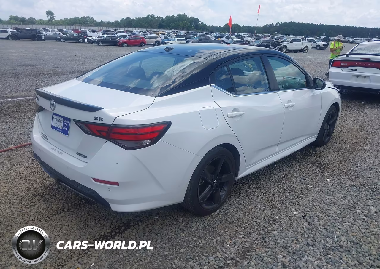 2022 Nissan Sentra Sr Xtronic Cvt VIN:3N1AB8DV8NY317821 - 4