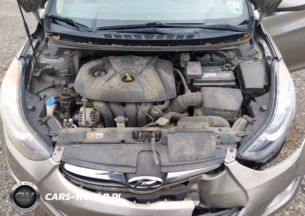 2013 Hyundai Elantra Gls VIN:5NPDH4AE4DH240284 - 10