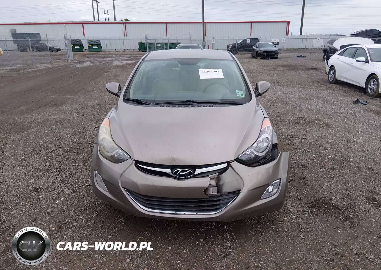 2013 Hyundai Elantra Gls VIN:5NPDH4AE4DH240284 - 12