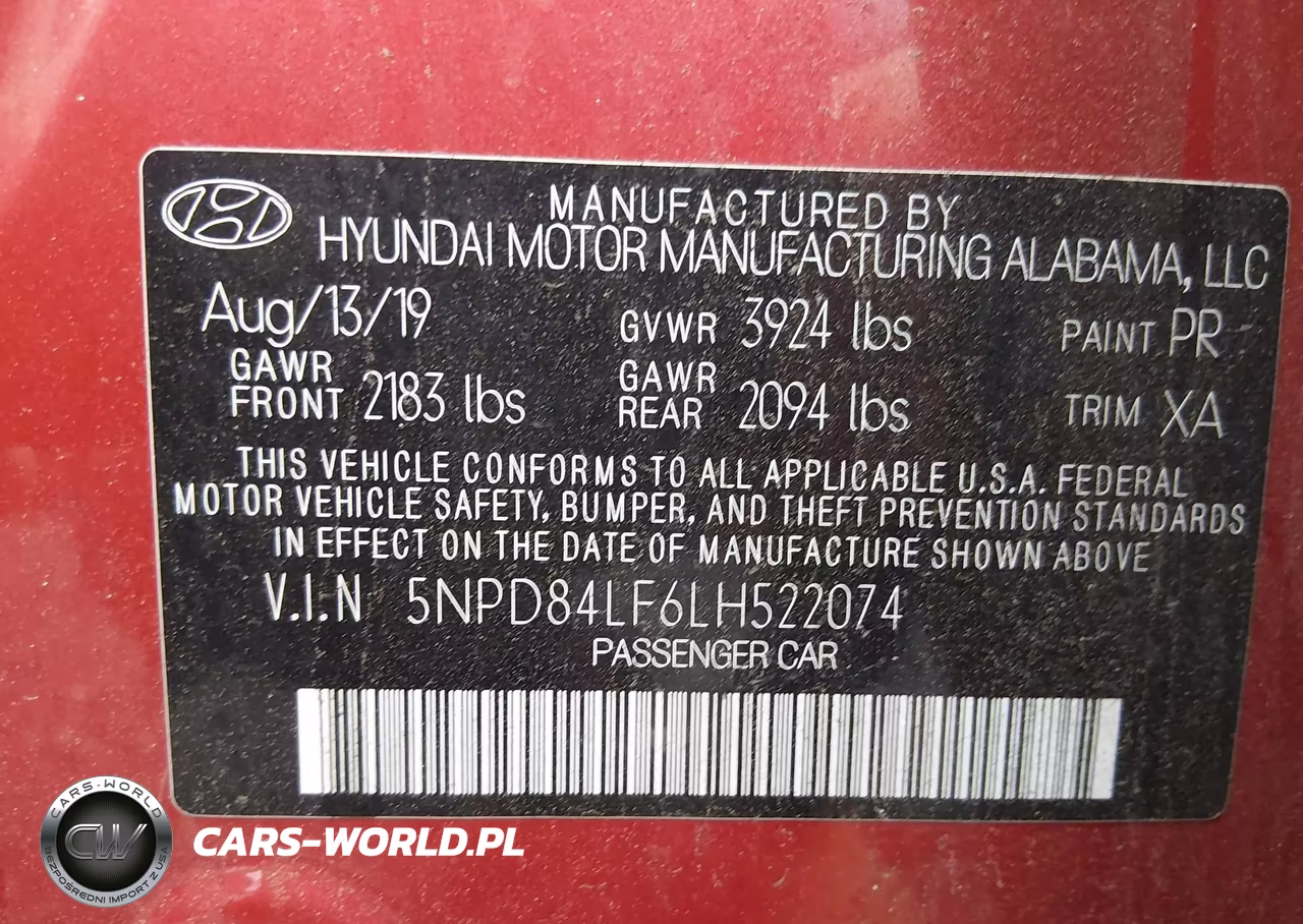 2020 Hyundai Elantra Value Edition VIN:5NPD84LF6LH522074 - 9
