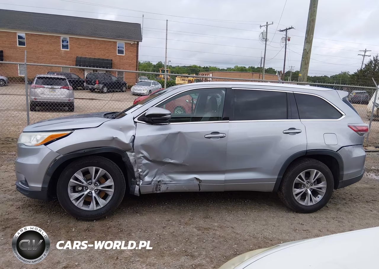 2014 Toyota Highlander Xle V6 VIN:5TDKKRFH7ES025180 - 14