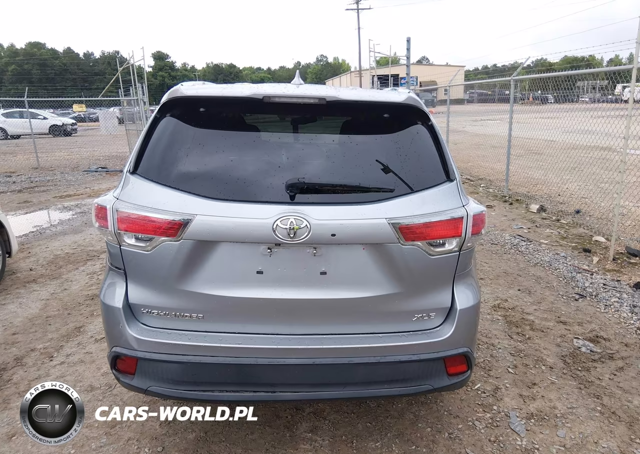 2014 Toyota Highlander Xle V6 VIN:5TDKKRFH7ES025180 - 16