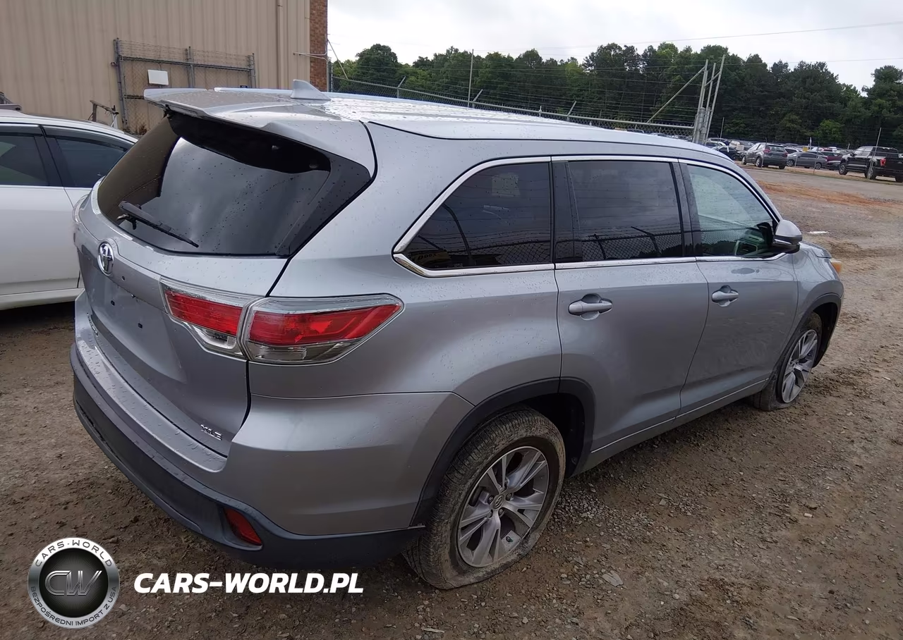 2014 Toyota Highlander Xle V6 VIN:5TDKKRFH7ES025180 - 4