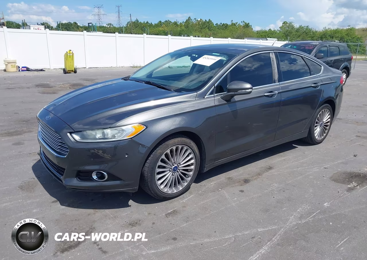 2015 Ford Fusion Titanium VIN:3FA6P0K94FR112266 - 2
