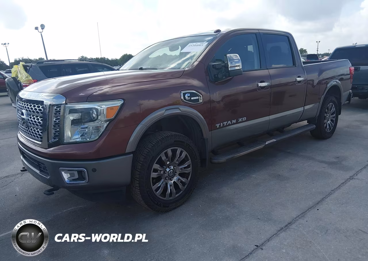 2016 Nissan Titan Xd Platinum Reserve Diesel VIN:1N6BA1F49GN517541 - 2