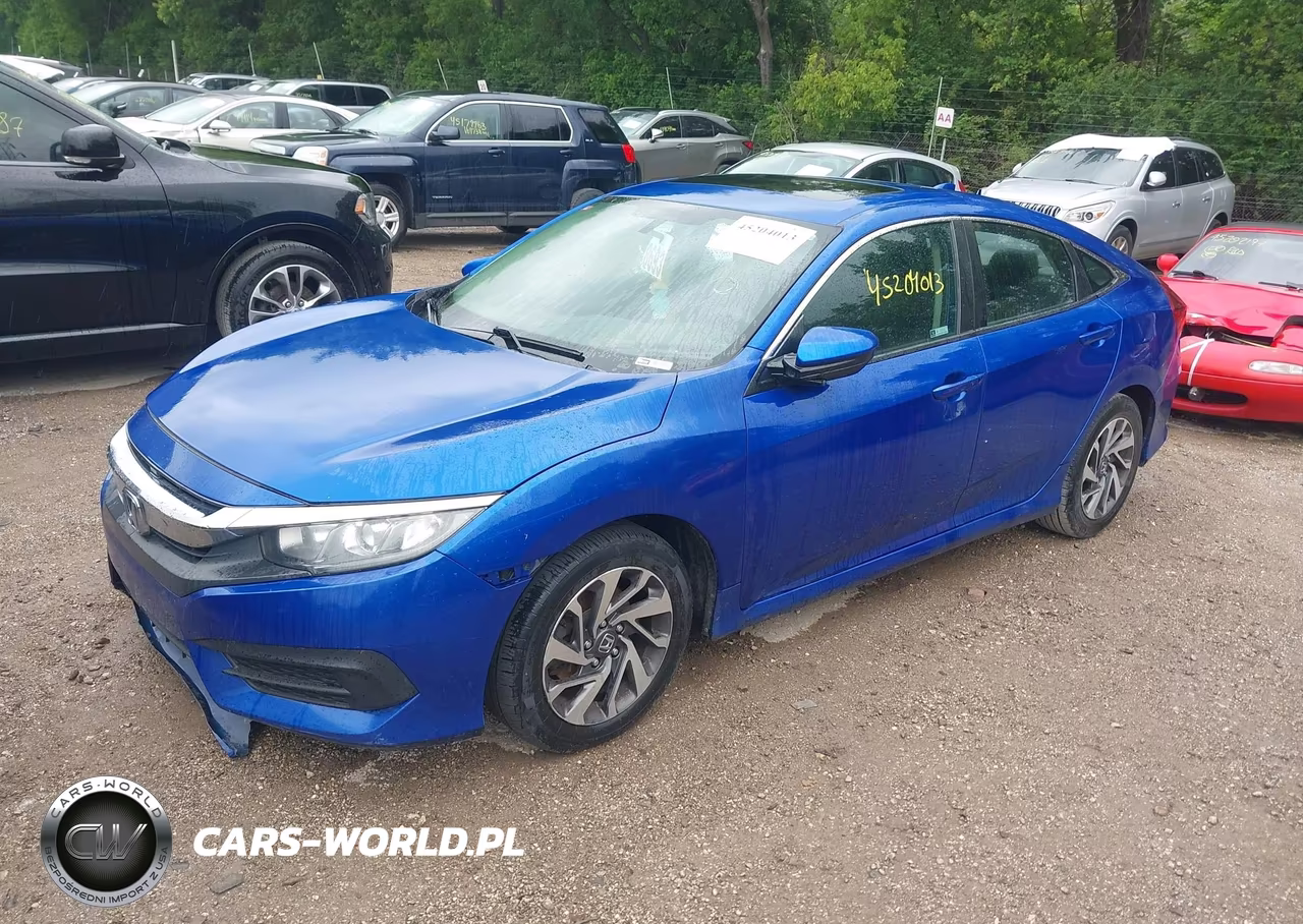 2018 Honda Civic Ex VIN:19XFC2F7XJE022985 - 2