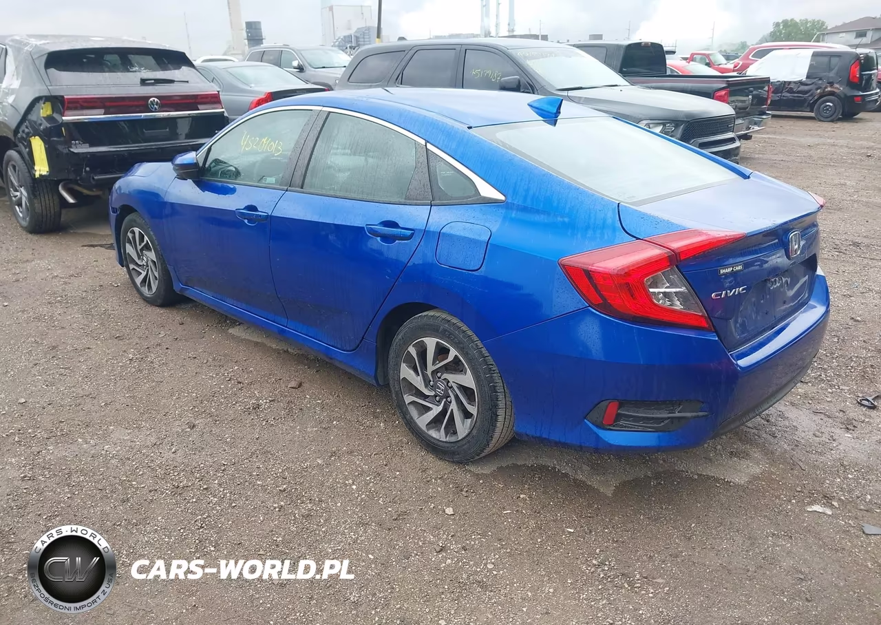 2018 Honda Civic Ex VIN:19XFC2F7XJE022985 - 3