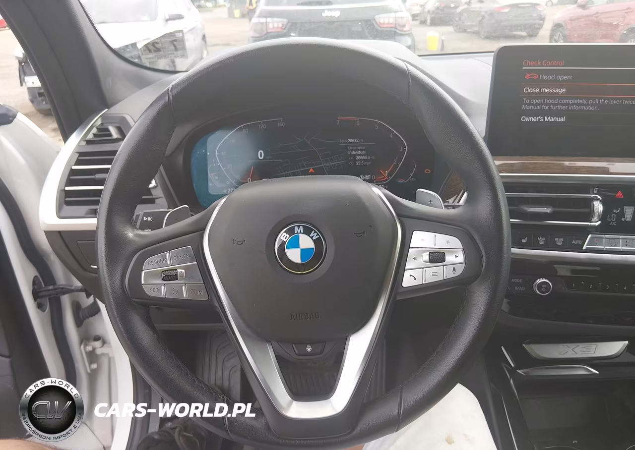 2022 BMW X3 xDrive30I VIN:5UX53DP02N9N21992 - 19