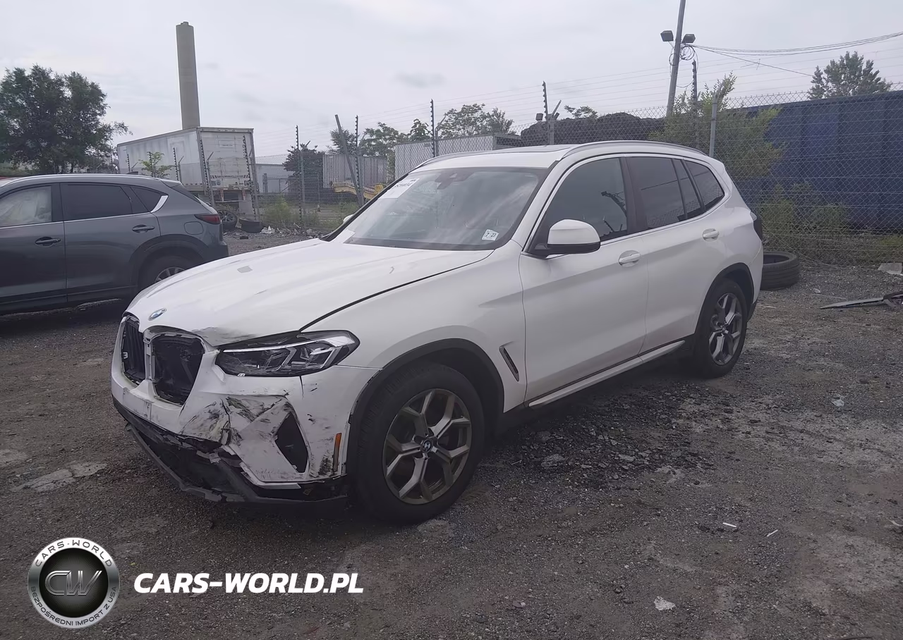 2022 BMW X3 xDrive30I VIN:5UX53DP02N9N21992 - 2