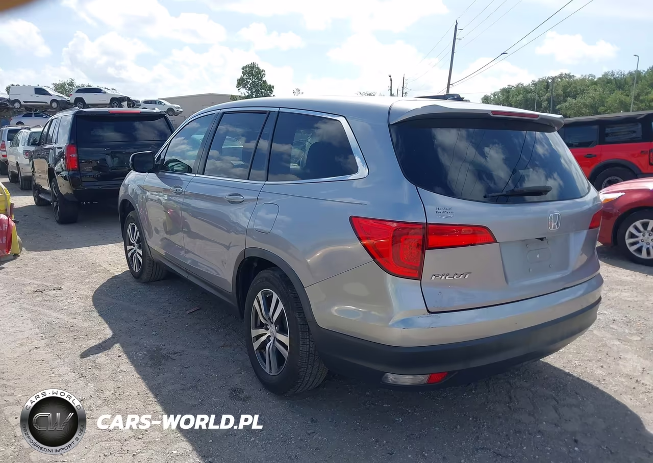 2017 Honda Pilot Ex-L VIN:5FNYF5H52HB024330 - 3