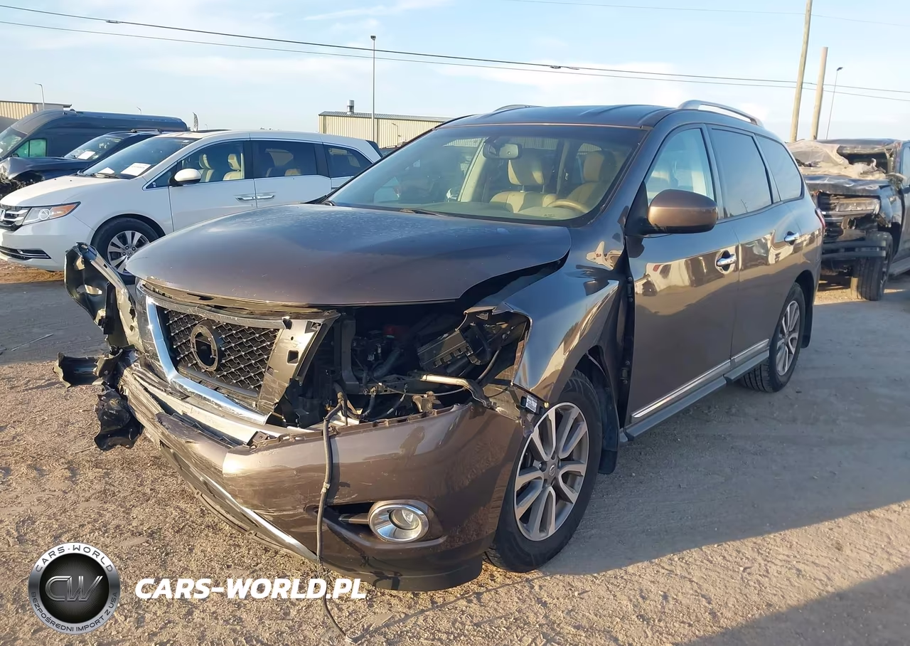 2015 Nissan Pathfinder Sl VIN:5N1AR2MN6FC605591 - 2