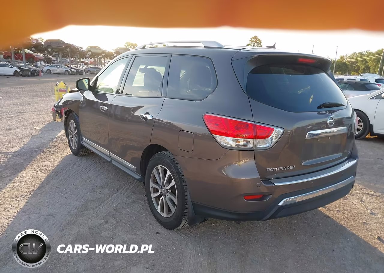 2015 Nissan Pathfinder Sl VIN:5N1AR2MN6FC605591 - 3