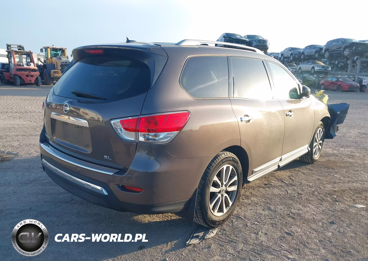2015 Nissan Pathfinder Sl VIN:5N1AR2MN6FC605591 - 4