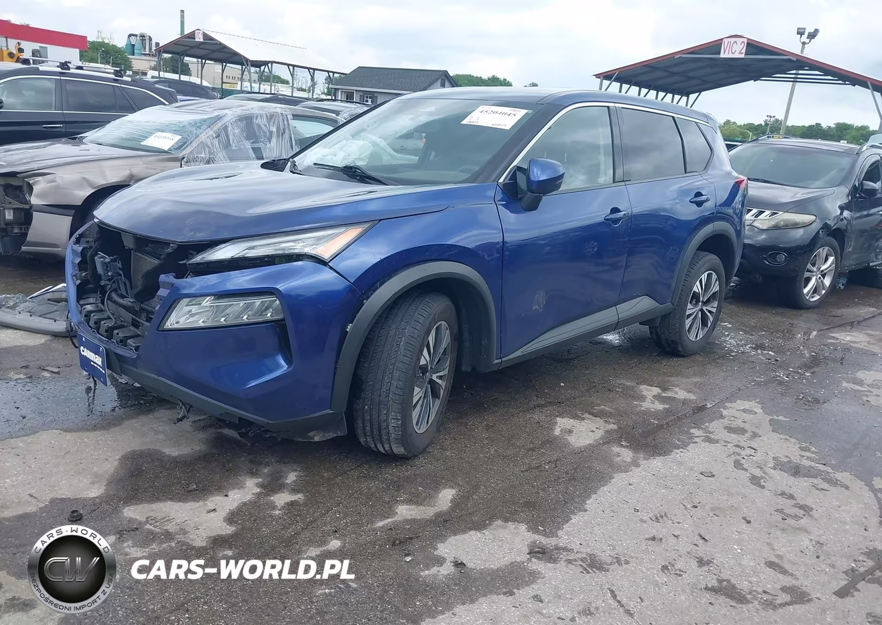 2021 Nissan Rogue Sv Intelligent Awd VIN:JN8AT3BB2MW224664 - 2