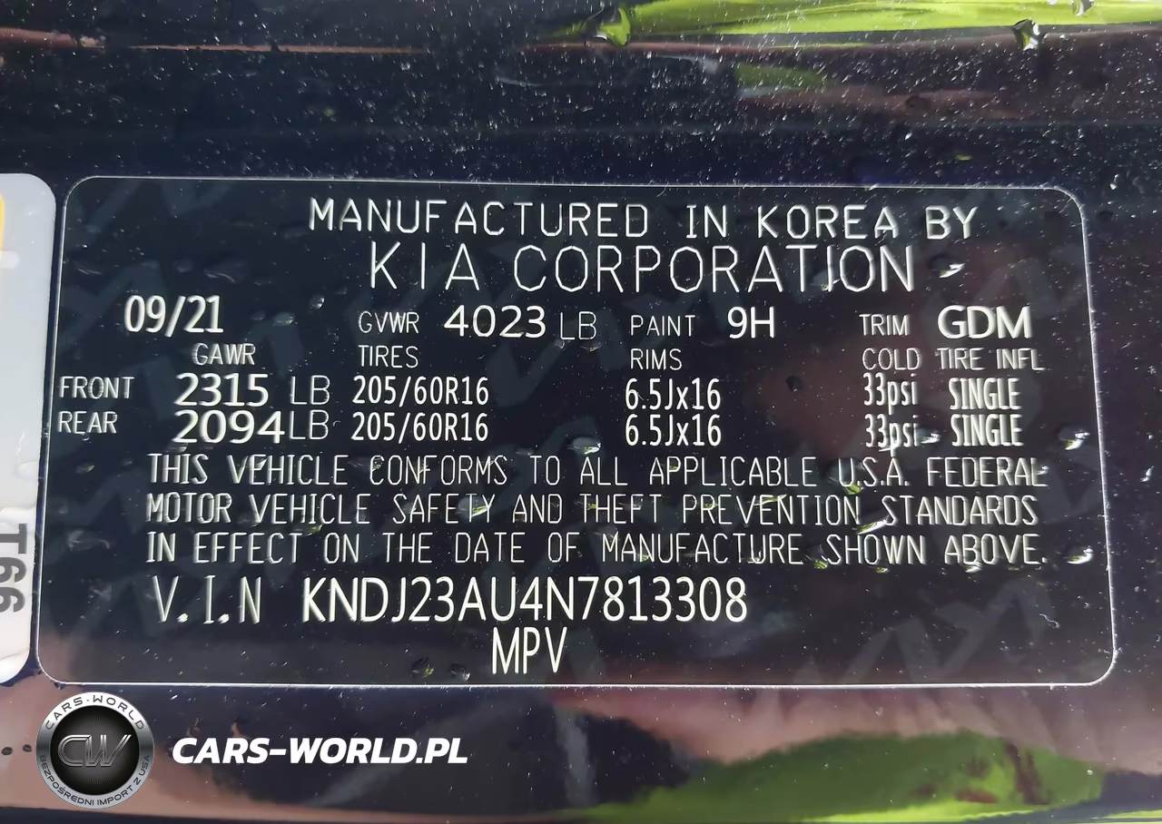 2022 Kia Soul Lx VIN:KNDJ23AU4N7813308 - 9