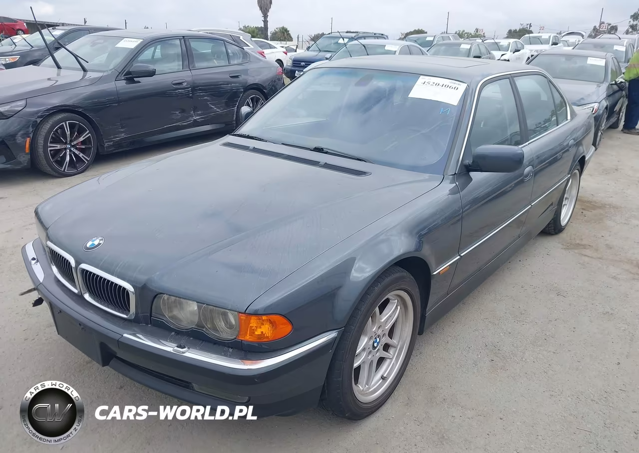 2000 BMW 740Il VIN:WBAGH8340YDP08450 - 2