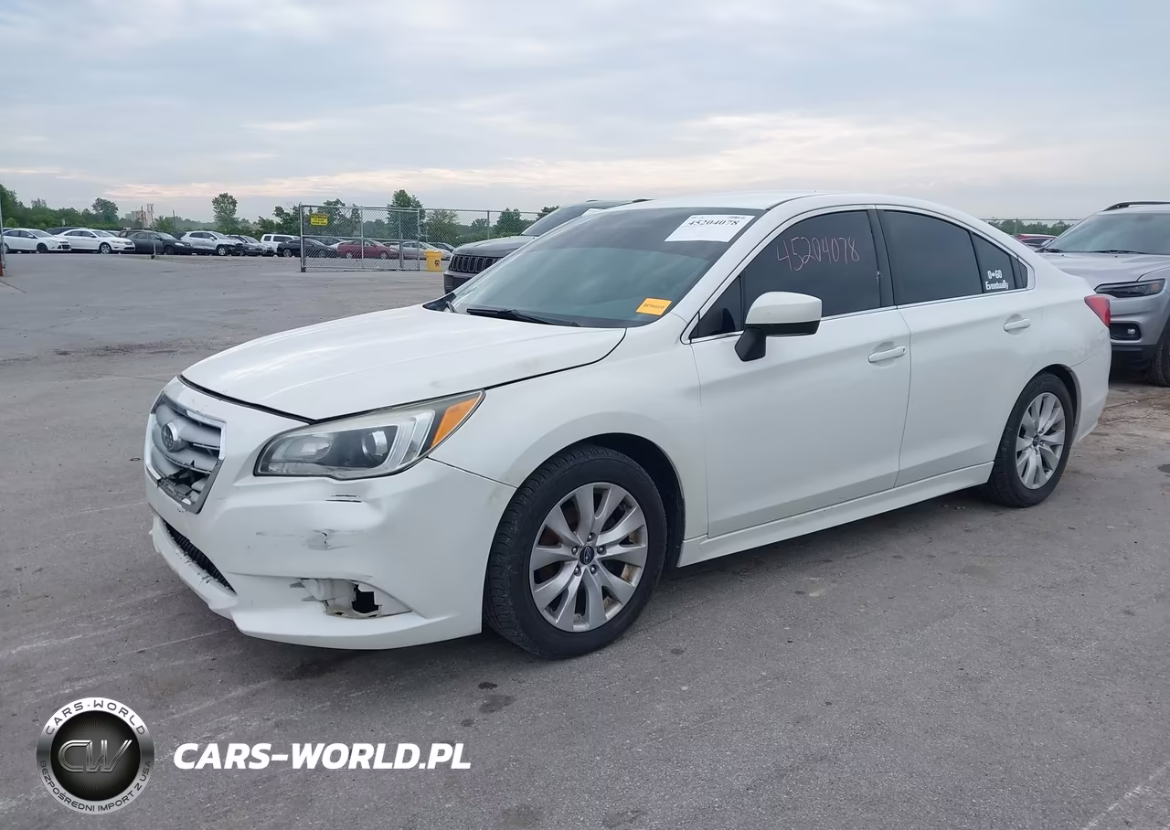 2016 Subaru Legacy 2.5I Premium VIN:4S3BNBC68G3052037 - 2