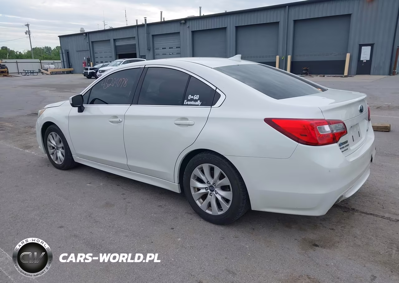 2016 Subaru Legacy 2.5I Premium VIN:4S3BNBC68G3052037 - 3