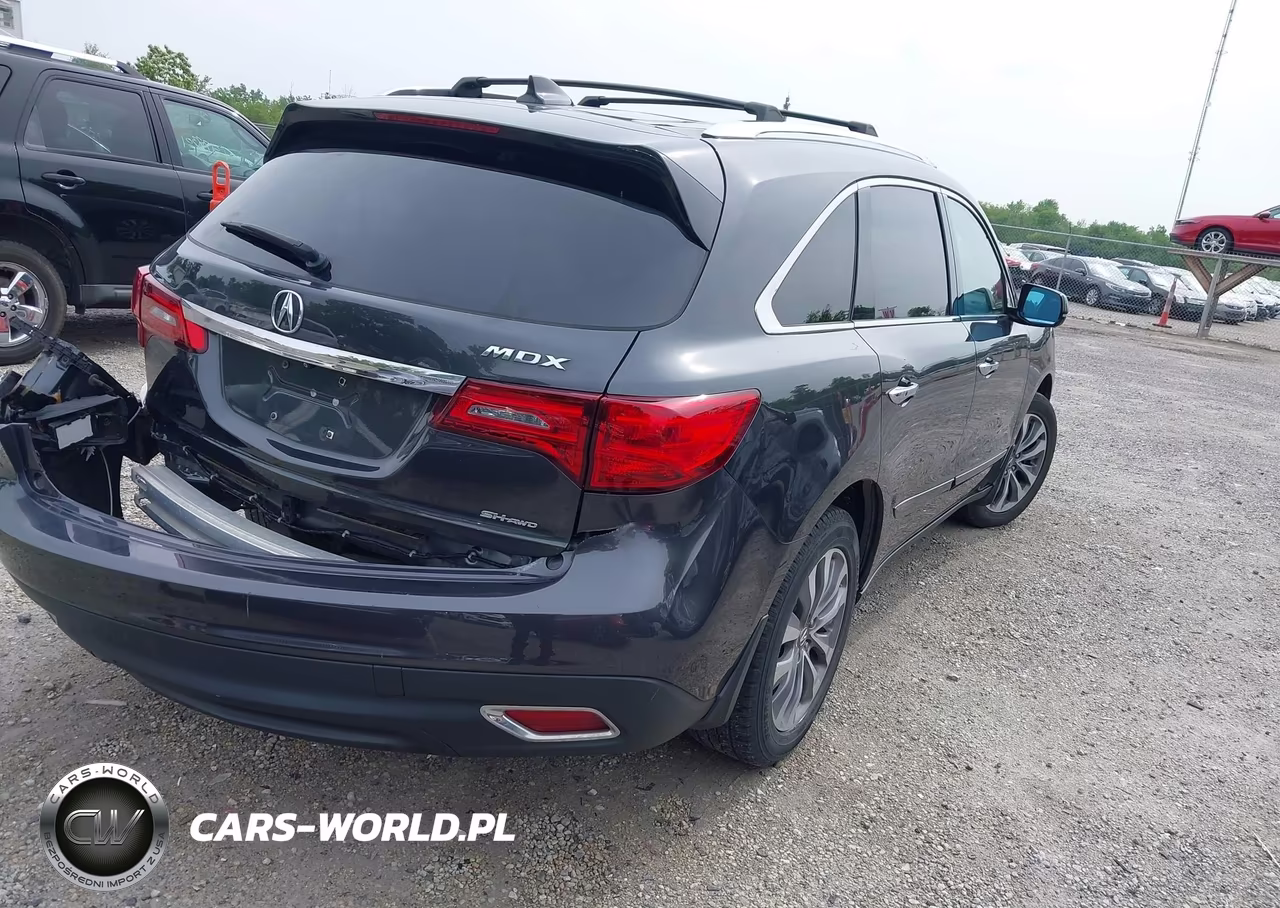 2014 Acura Mdx Technology Package VIN:5FRYD4H45EB011993 - 4