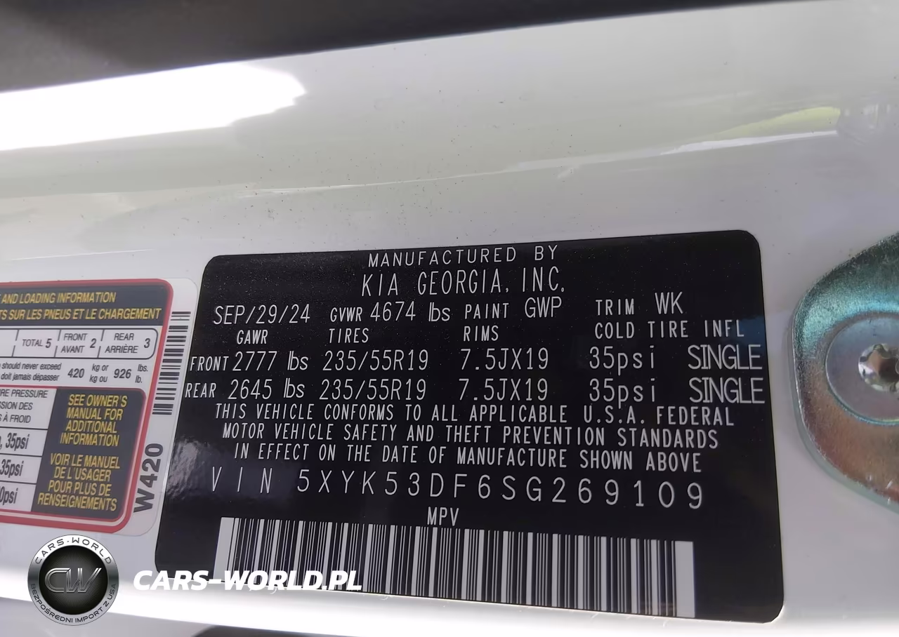 2025 Kia Sportage Sx-Prestige VIN:5XYK53DF6SG269109 - 9