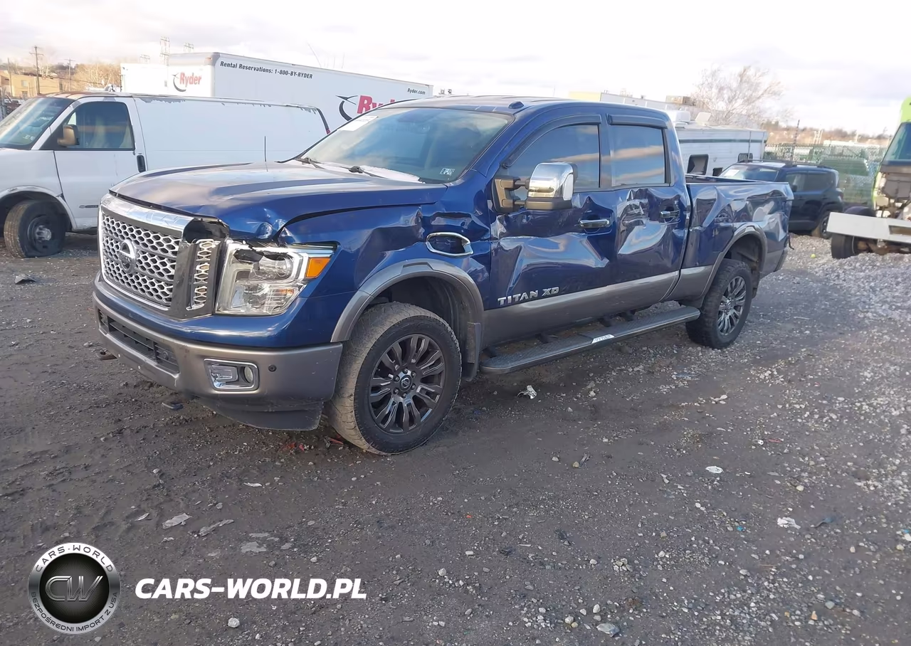 2016 Nissan Titan Xd Platinum Reserve Diesel VIN:1N6BA1F46GN514760 - 2