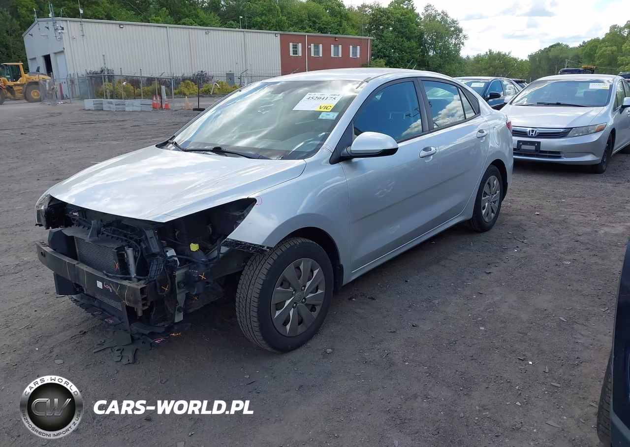 2020 Kia Rio Lx VIN:3KPA24AD3LE287997 - 2
