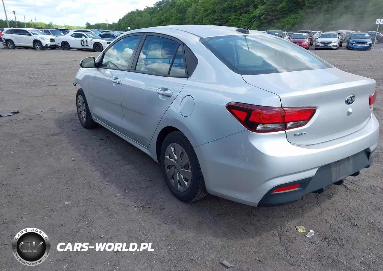 2020 Kia Rio Lx VIN:3KPA24AD3LE287997 - 3
