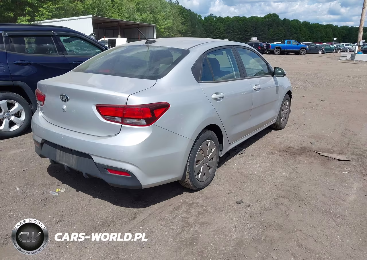 2020 Kia Rio Lx VIN:3KPA24AD3LE287997 - 4