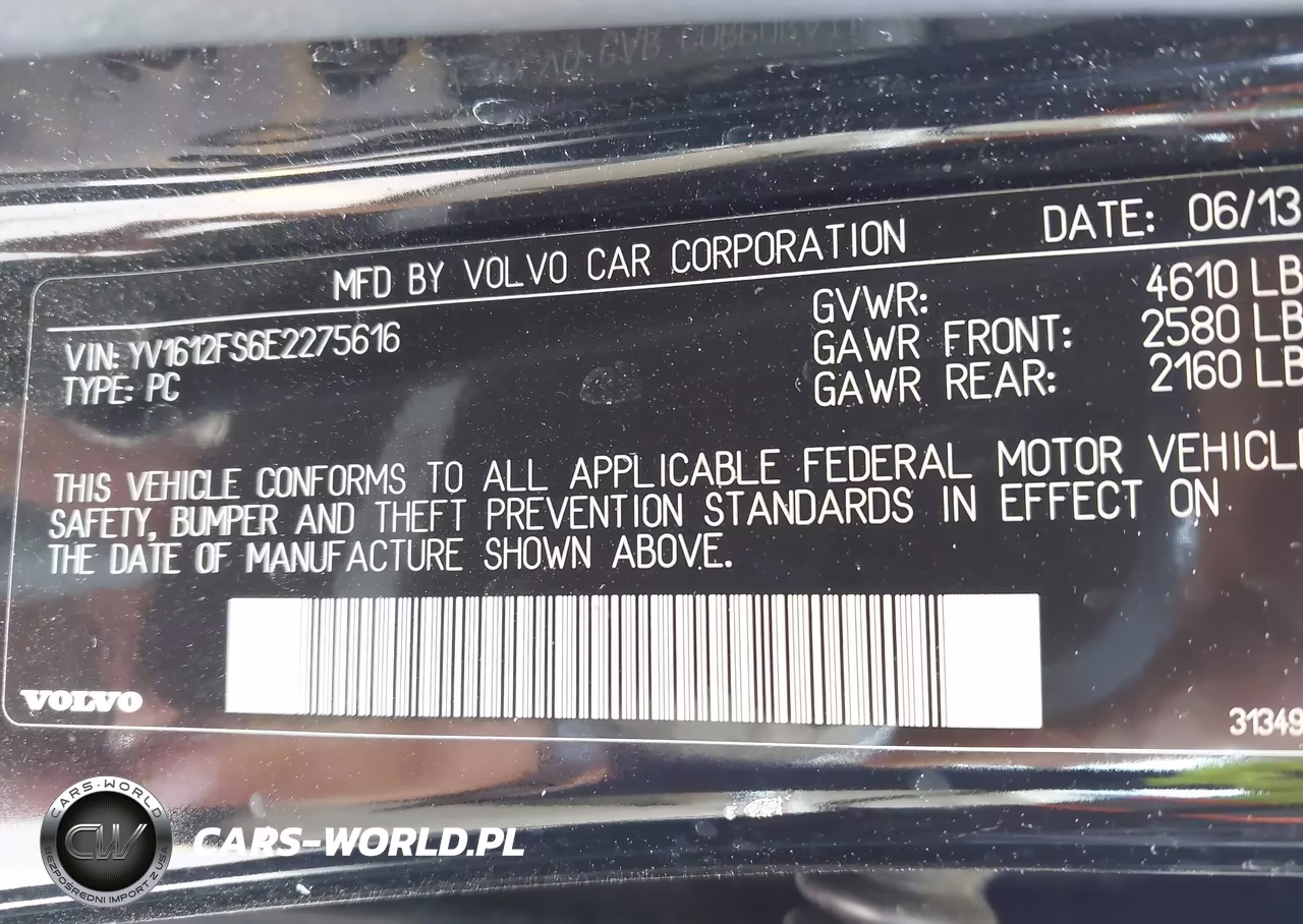 2014 Volvo S60 T5 VIN:YV1612FS6E2275616 - 9
