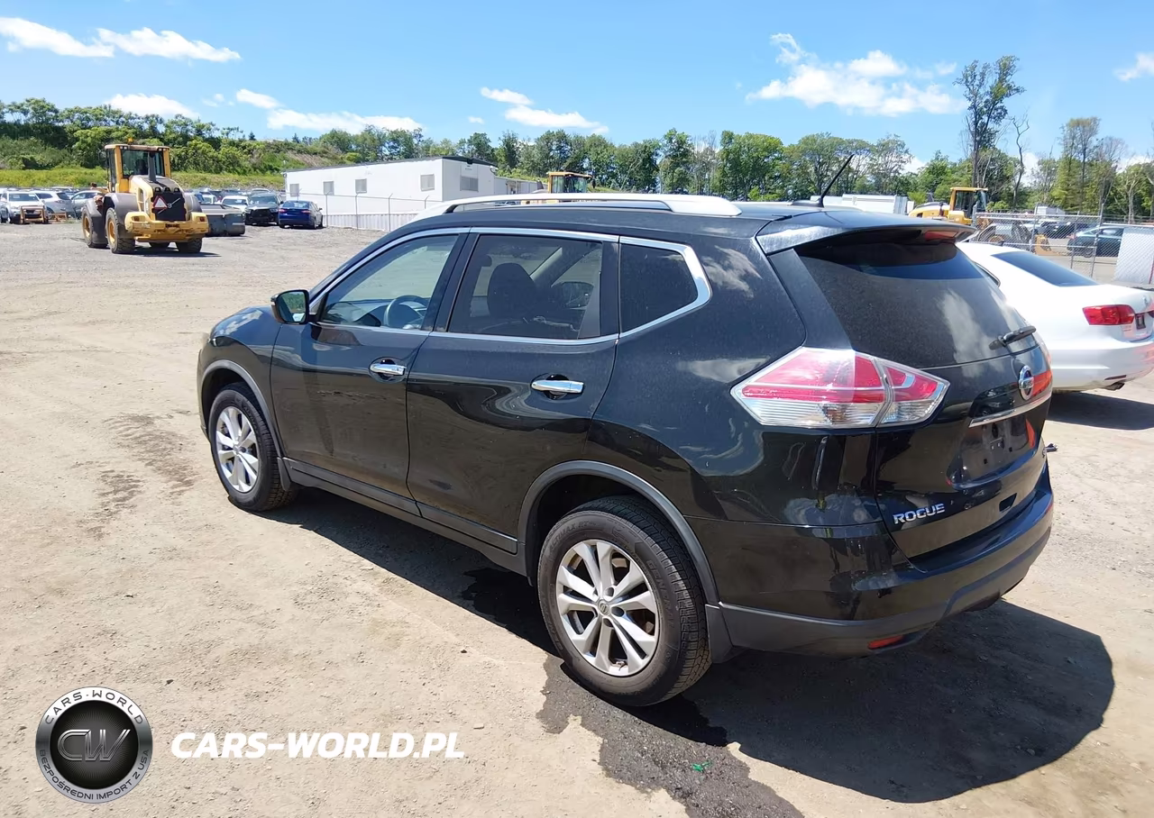 2014 Nissan Rogue Sv VIN:5N1AT2MV3EC774046 - 3
